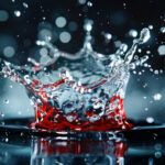 the element of water splashing